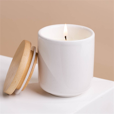 Source Manufacturer Customized Ceramic Candle with Leather Handle on  m.